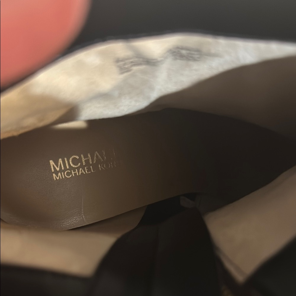 Michael Kors Black and Brown Women's Ankle Boots - Picture 7 of 10